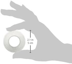 Group 830518 Paslanmaz Çelik Düz Pul, 2,2 cm Çap, 10'lu Paket