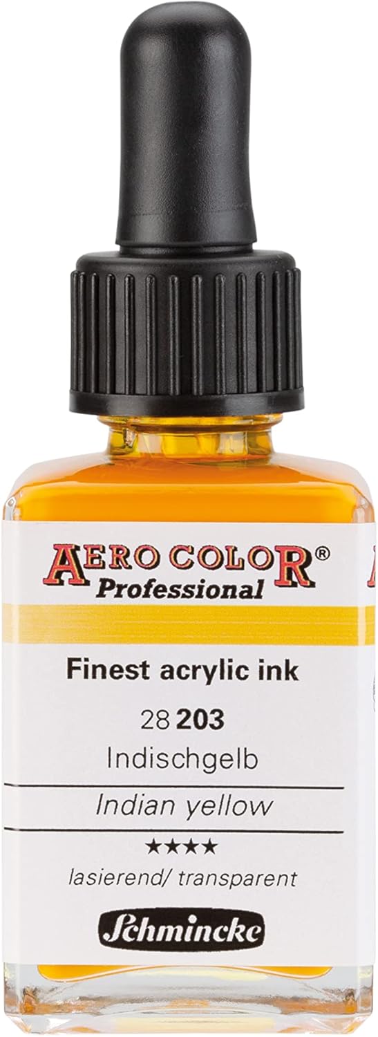 Alternative view of Aero Professional Akrilik Mürekkebi 28 ml 203 Indian Yellow