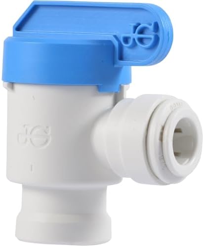JG Speedfit PPSV501222WP 3/8 inç – 1/4 inç Npft Kadın dirsek shut Off vana