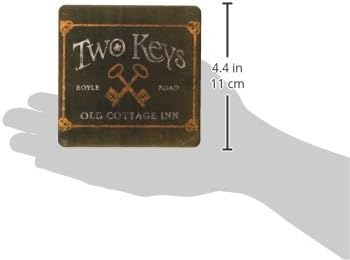 AS2340 emici altlık, 4 – 1/4 inç, Irish Pubs, Set 4