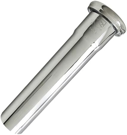 Westbrass D422-05 1-1/2 "x 8" Kayma Eklem Uzatma Borusu, Parlak Nikel