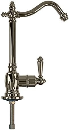 Westbrass D2035-NL-05 9 "Victoria 1 Kollu Saplı Soğuk Su Sebili Musluk, Parlak Nikel