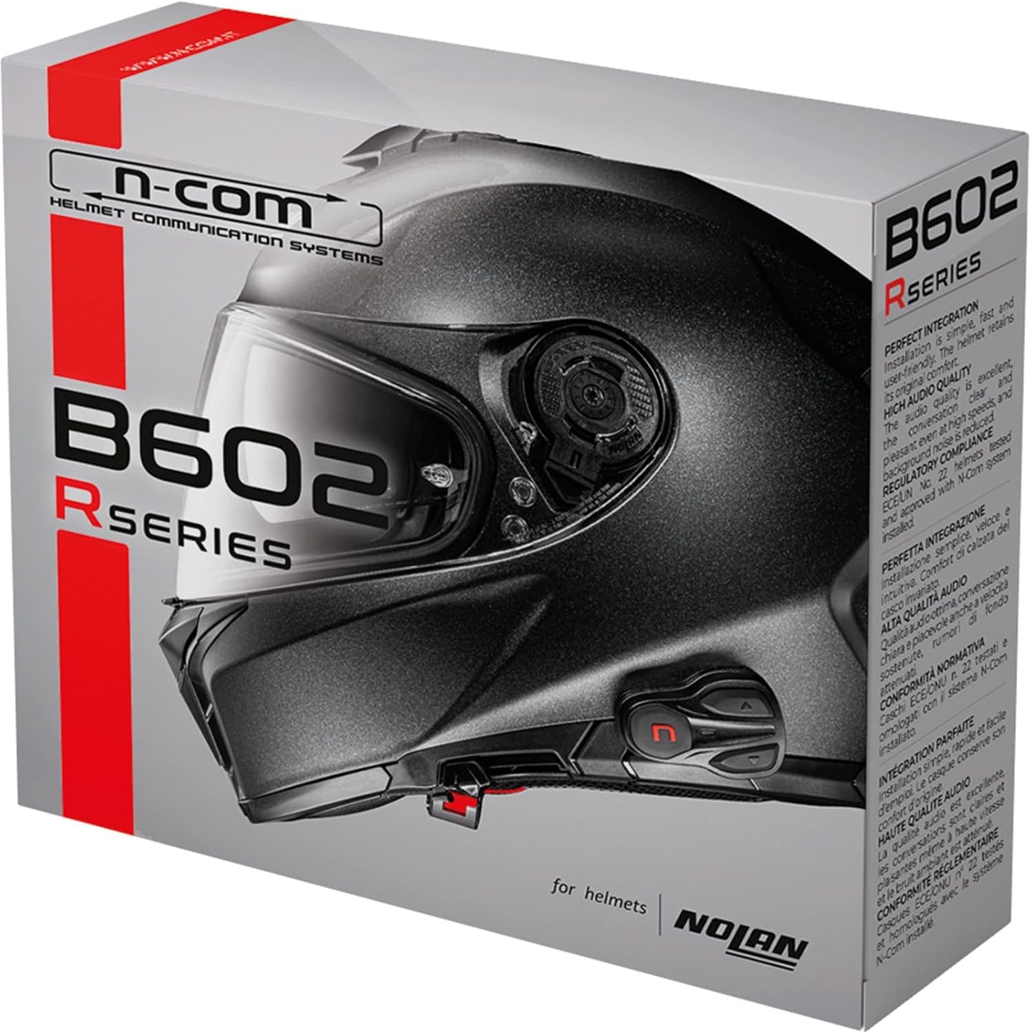 N-Com B602R Bluetooth Motosiklet Interkomu