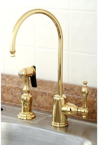 Gourmetier KS7192NL Naples Tek Saplı Su Filtrasyon Bataryası, Cilalı Pirinç