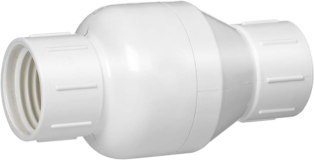 Alternative view of Homewerks VCKP40B7B Sıralı Çek Valf, x Dişi Dişli, PVC Çizelge 40, 1-1/2-İnç, 1,5-İnç, Beyaz