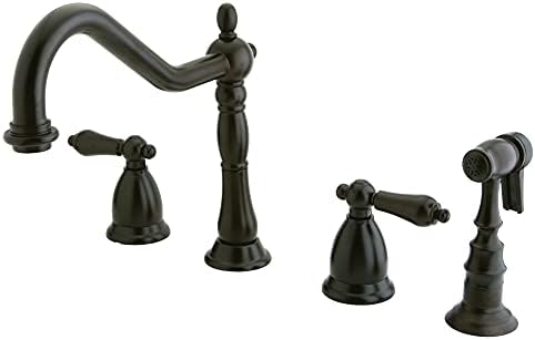 Alternative view of pirinç KS1795ALBS Breitgefaechert mutfak armatürü kolu sap & pirinç Spra