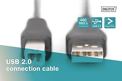 Alternative view of AK-300102-030-S 3 m USB 2.0 Yazıcı Kablosu