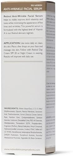 Skincare Cosmetics Retinol Anti-Wrinkle Yüz Serumu 30Ml