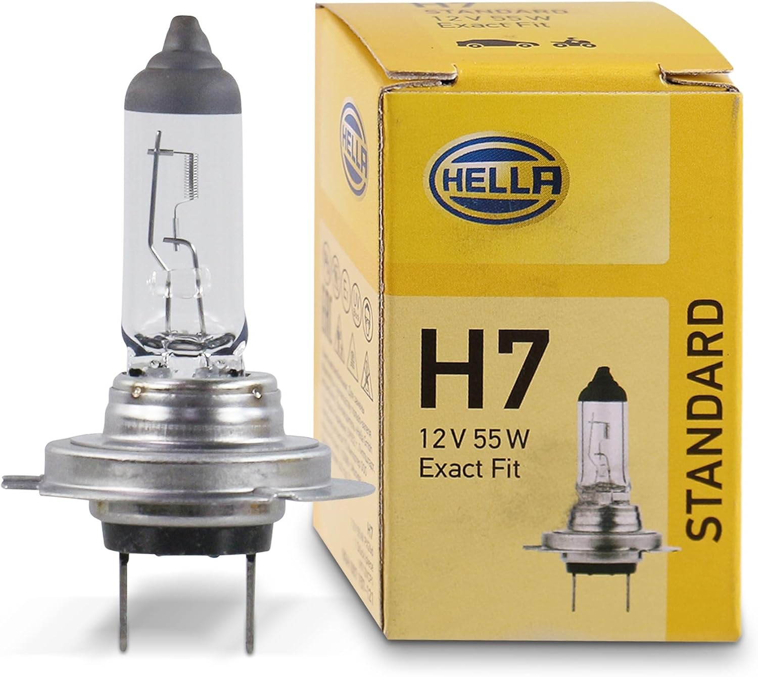 Alternative view of Ampul 12V 55W Px26D H7-8GH 007 157-121