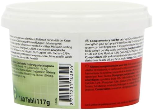 Alternative view of Beaphar Top 10 Kediler İçin Komple Vitamin 180 Tablet