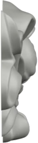 Ekena Millwork 13 "G x 3" Y x 3/4" P Versailles Orta Şerit Yay Merkezi Onlay ile