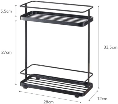 Alternative view of Dispenser rack - Tower - black