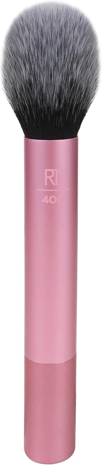 Alternative view of Techniques Ultra Peluş Allık Makyaj Fırçası, Gevşek, Krem veya Sıkıştırılmış Allık İçin, Rosy Glow Yanaklar, Kabarık Pudra Fırçası, Alüminyum Halkalar, Sentetik Kıllar, Vegan ve Zulüm İçermez, 1