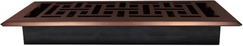AJH410-RB Oryantal Yer Tescili, Sürtünmeli Bronz Kaplama, 10 x 10 inç