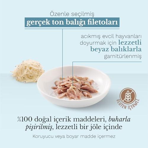 Alternative view of Schesir Yetişkin Kedi Konservesi 85 Gr Ton + Ringa Balıklı