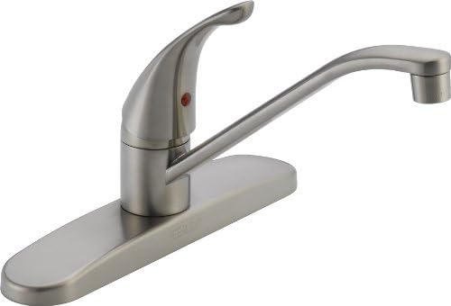 Tek Saplı Mutfak Lavabo Bataryası, Paslanmaz P110LF-SS