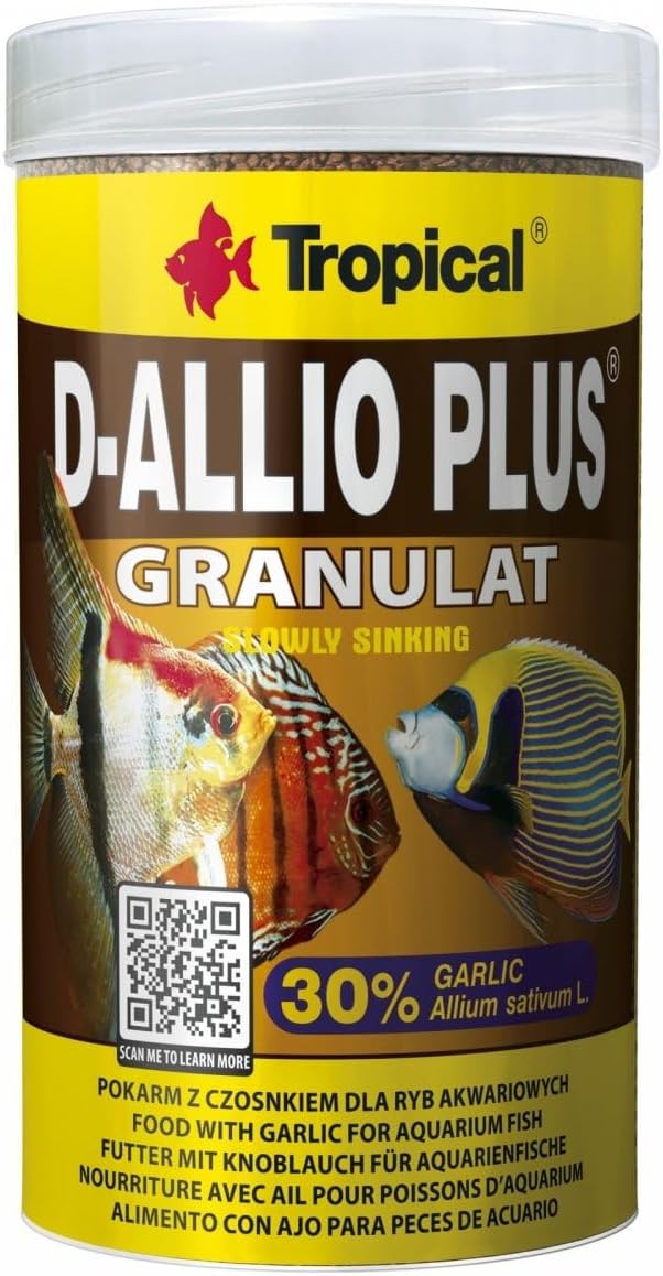 Alternative view of D-Allio Plusgranulat Discus Balıklar İçin Sarımsaklıgranül Balık Yemi 100 Ml 60gr