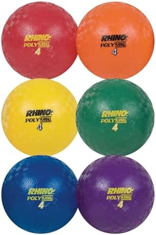 Alternative view of Sports Rhino Poly Oyun Alanı Topu Seti (Çoklu, 10,7 cm Çap)
