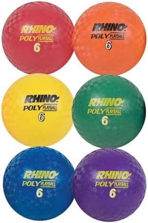 Alternative view of Sports Rhino Poly Kugelsatz çocuk parkı 6-Inch Diameter