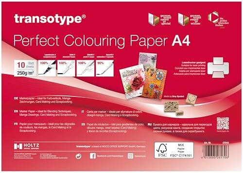 Marker Kağıdı A4 250 g -10 yaprak