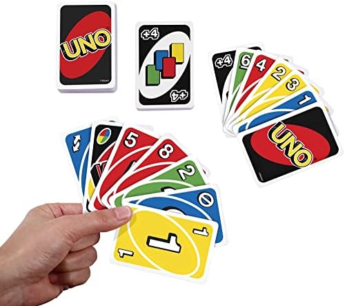 Alternative view of Mattel Games UNO Uno Kartlar, Renk ve Sayı Eşleştirmeli Klasik Kart Oyunu, Mattel Games W2087 W2087