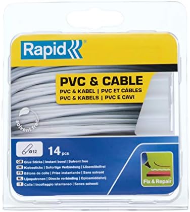 Alternative view of PVC ve kablolar için sıcak tutkal çubukları, 94 mm uzunluk, özel yapıştırıcı, sıcak tutkal tabancası için sıcak yapıştırıcı 11 mm, 12 mm