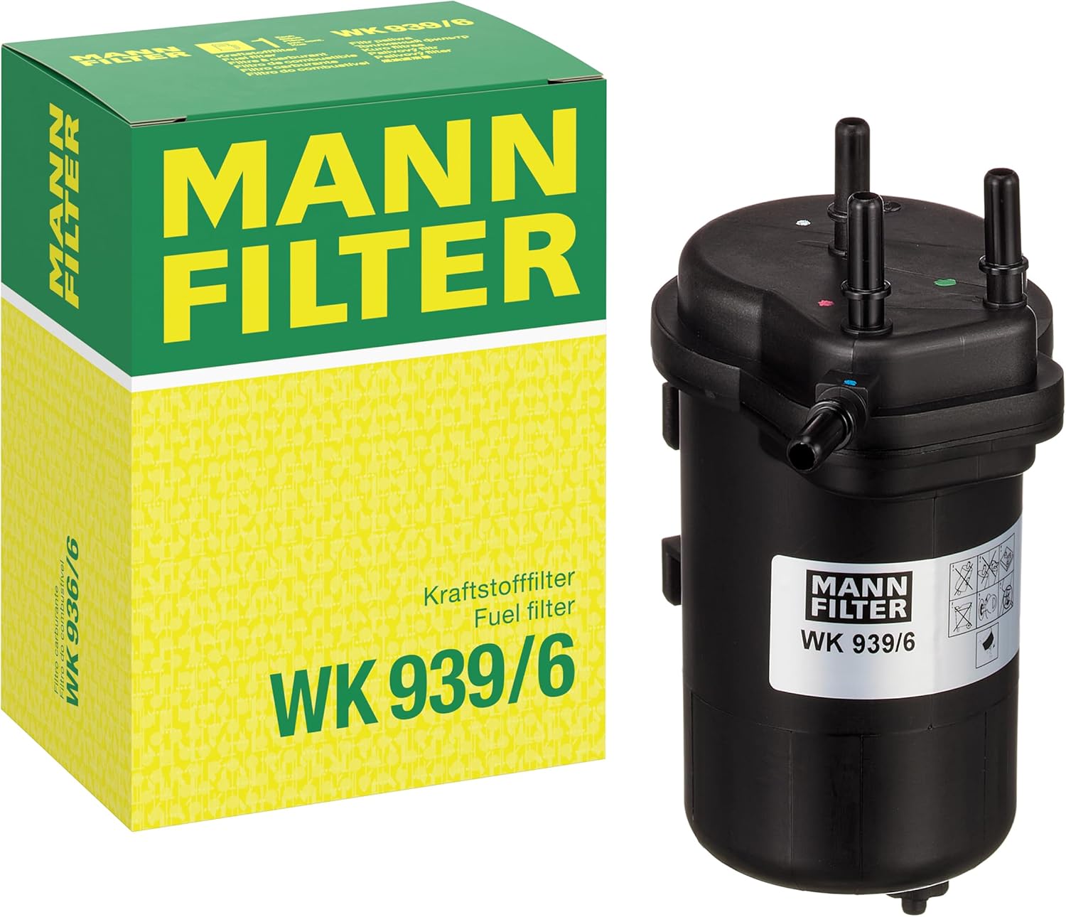 Alternative view of MANN-FILTER Yakıt Filtresi WK 939/6 (Renault)