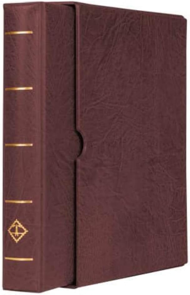 Alternative view of Leuchtturm VARIO F Dar Kasetli Klasör (255x325x60mm) (Kağıt Para, Pul, Zarf ve Efemera Koleksiyonlarınız için idealdir), Kahverengi Kapak