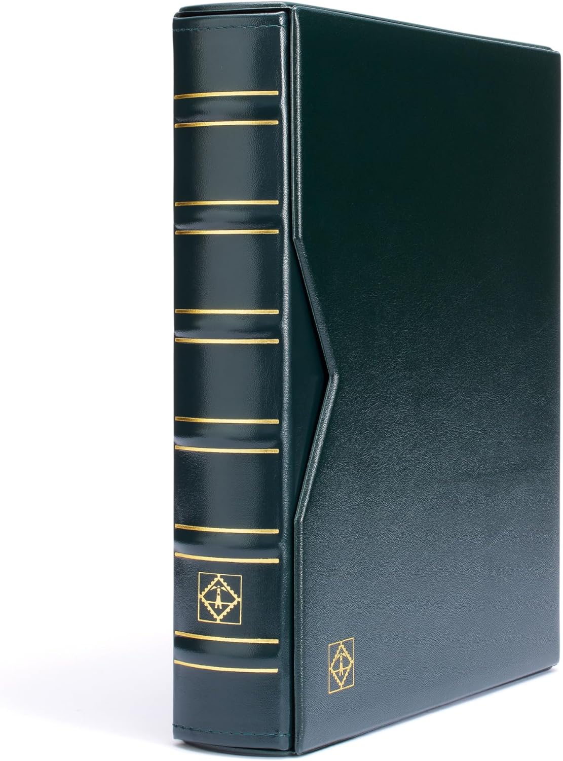 Alternative view of Leuchtturm VARIO Klasik Dar Kasetli Klasör (257x316x63mm) (Kağıt Para, Pul, Zarf ve Efemera Koleksiyonlarınız için idealdir), Koyu Yeşil Kapak