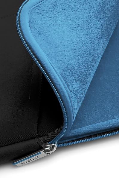 SAMSONITE U37-09-003 15.6" Airglow Sleeve Notebook Çantası Siyah/Mavi