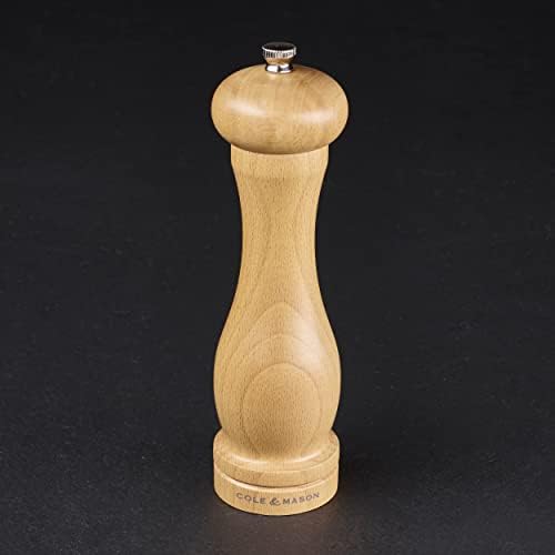 & Mason HA0825P Beech Capstan 200mm Tuz Değirmeni
