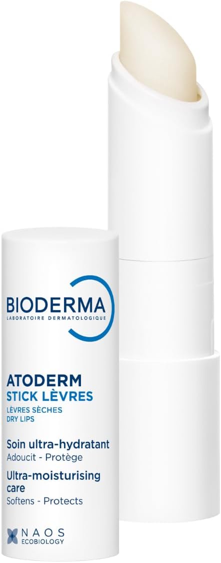 Atoderm Lip Stick Besleyici, E Vitamini ve Shea Yağı İçeren Nemlendirici Dudak Bakım Kremi 4 gr