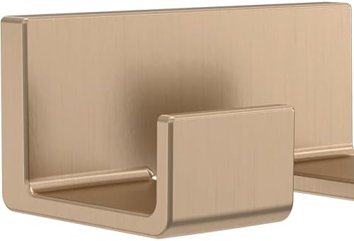 (champagnebronze) - 77736-CZ Vero Champagne Bronze Double Robe Hook