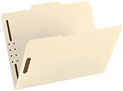 Alternative view of ağır kilit dosya Klasör, 2 vida, 1/3-Cut Tab, size, Manila, kutu başına 50 (14600)