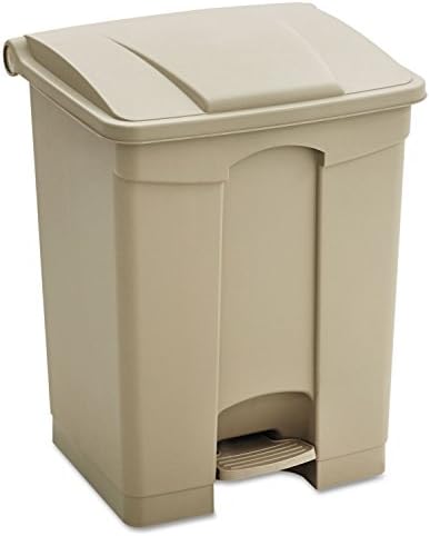 Alternative view of Ev ve Ticari Kullanım için Adım Kapalı Plastik Çöp Kovası, Eller Serbest Bertaraf, 23 Galon, Tan