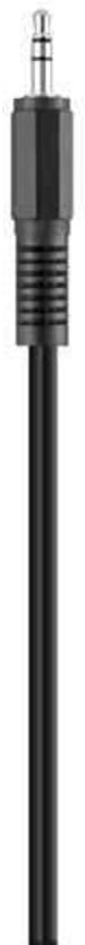 BLK-F3Y111bf5M 3.5mm, M/M Kablo, 5m, Siyah
