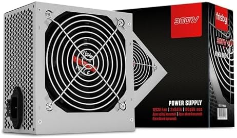 Alternative view of Fr-Pw30C12 Güç Kaynağı, 300W 12cm Fan, Gri