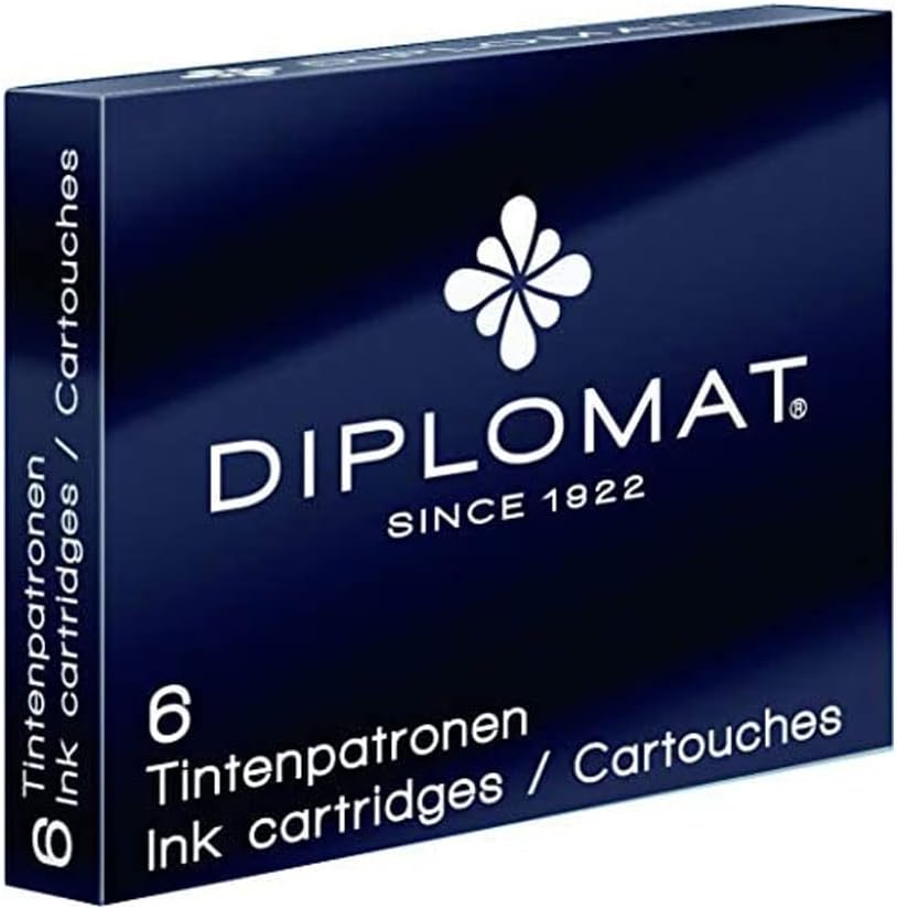 Diplomat Dolma Kalem Kartuşu 6lı Siyah D10275204