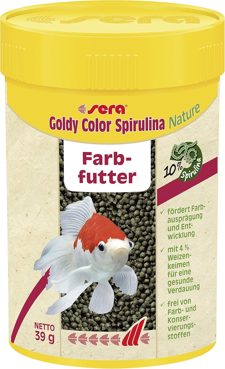 Alternative view of Sera Goldy Spirulina 100 ml