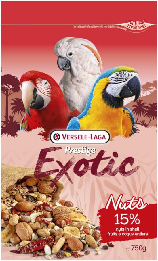 Alternative view of Versele Laga Exotic Nuts 750 gr Papağan Yemi