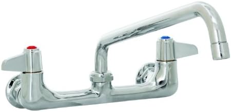 T&S 5F-8WLX10 Duvara Monte Musluk 20 cm Merkezler ve 25 cm Döner Nozulu