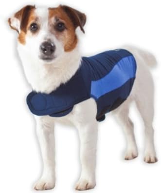 Thundershirt Erkek 819505011813-Parent Köpek Ceketi, Korku Duygusu, Mavi, M EU