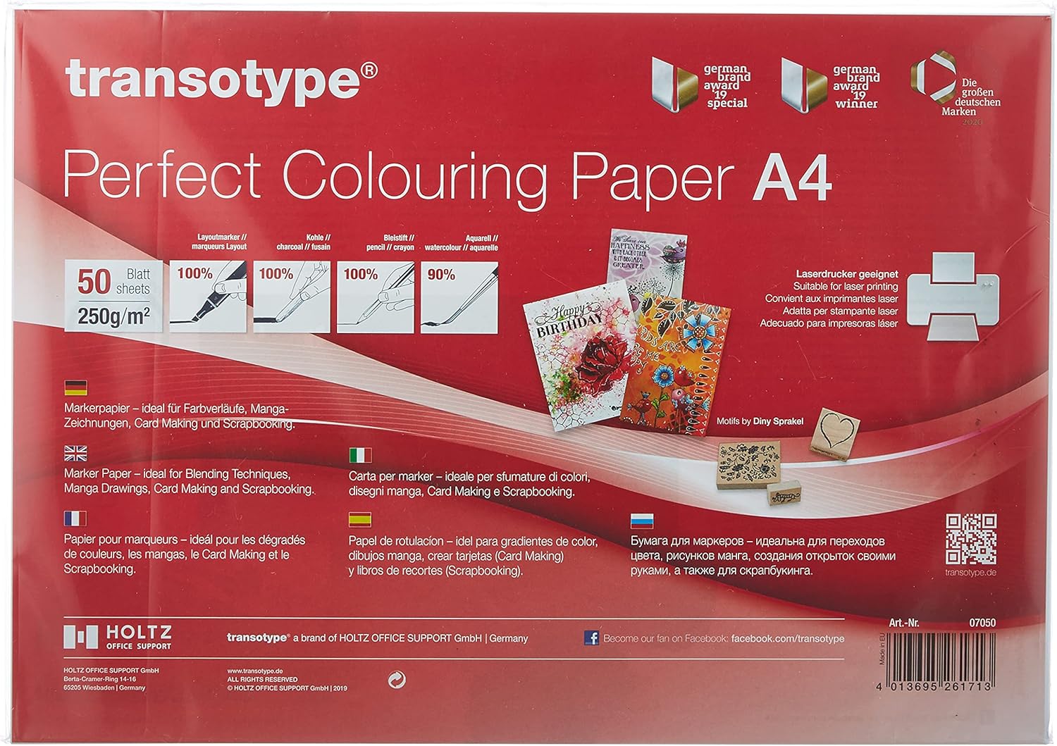 Marker Kağıdı A4 · 250 g -50 yaprak