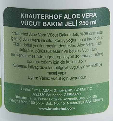 Alternative view of Krauterhof Aloe- Jel 250 ml (1 x 250 ml)