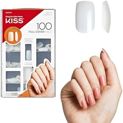 Alternative view of Kiss Şeffaf Kısa Takma Tırnak (100'Lü Paket)