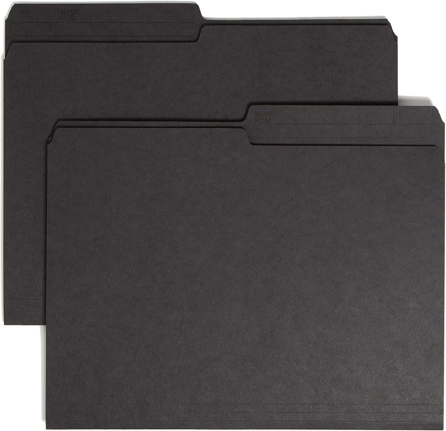 dosya Klasör,, 1/2-Cut, 2 Wendbare Tab, gri, kutu başına 100 (10363)