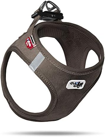 Curli Vest Göğüs tasması Cord Brown 3XS