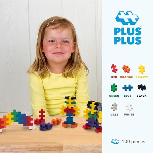 Alternative view of Plus-PLUS 52141 – Midi Basic parçalarını kullanıyoruz, 100 adet