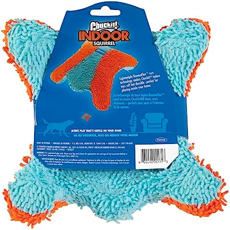 Chuckit! Indoor Squirrel Eve Özel Yumuşak Sincap Frizbi
