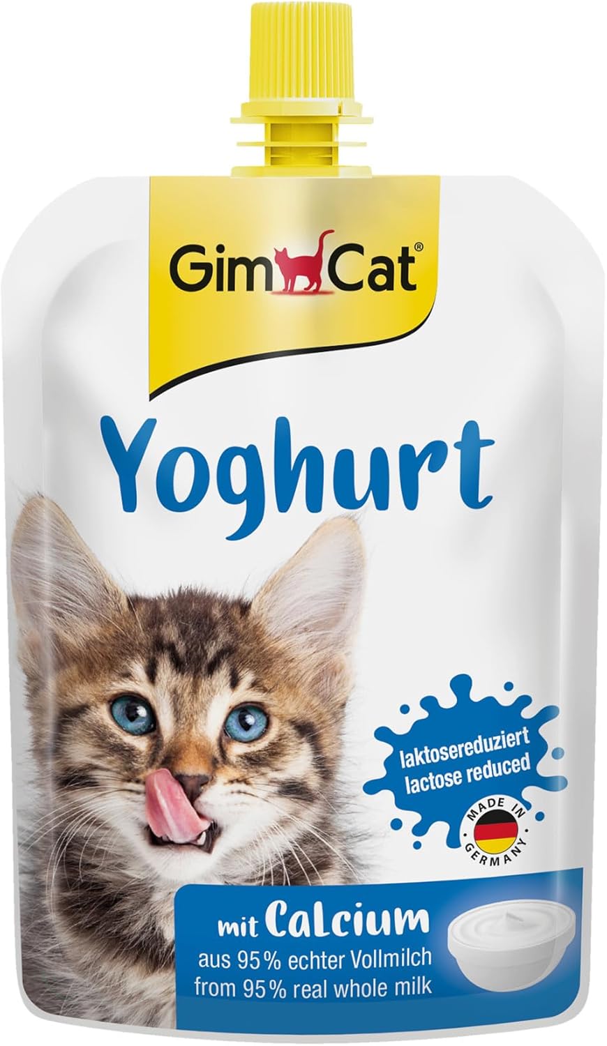 Alternative view of GimCat Yoğurt Kediler İçin Tamamlayıcı Mama, Zengin Protein, Sindirime Yardımcı 150 g